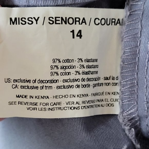 GLORIA VANDERBILT JAMIE MOON SHADE SHORTS - Picture 6 of 6